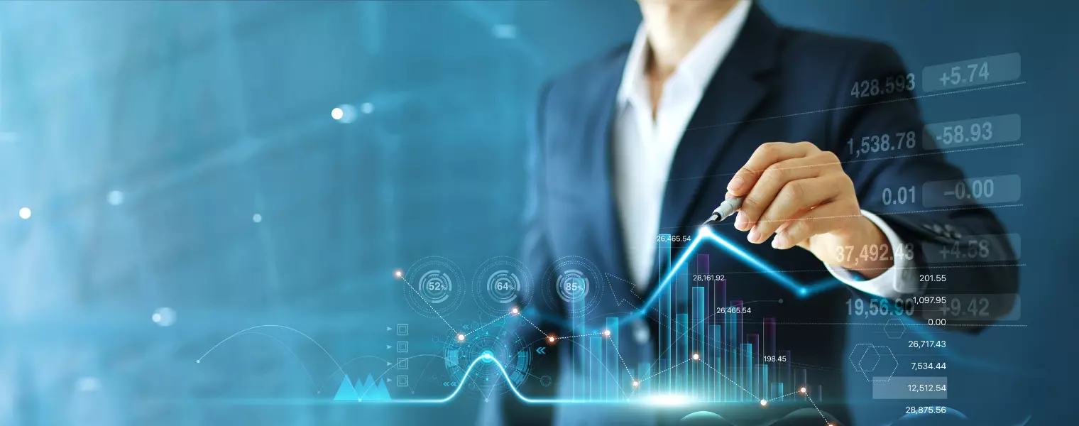 The software diagram for business process management illustrates workflow automation, process enhancement, and data analysis