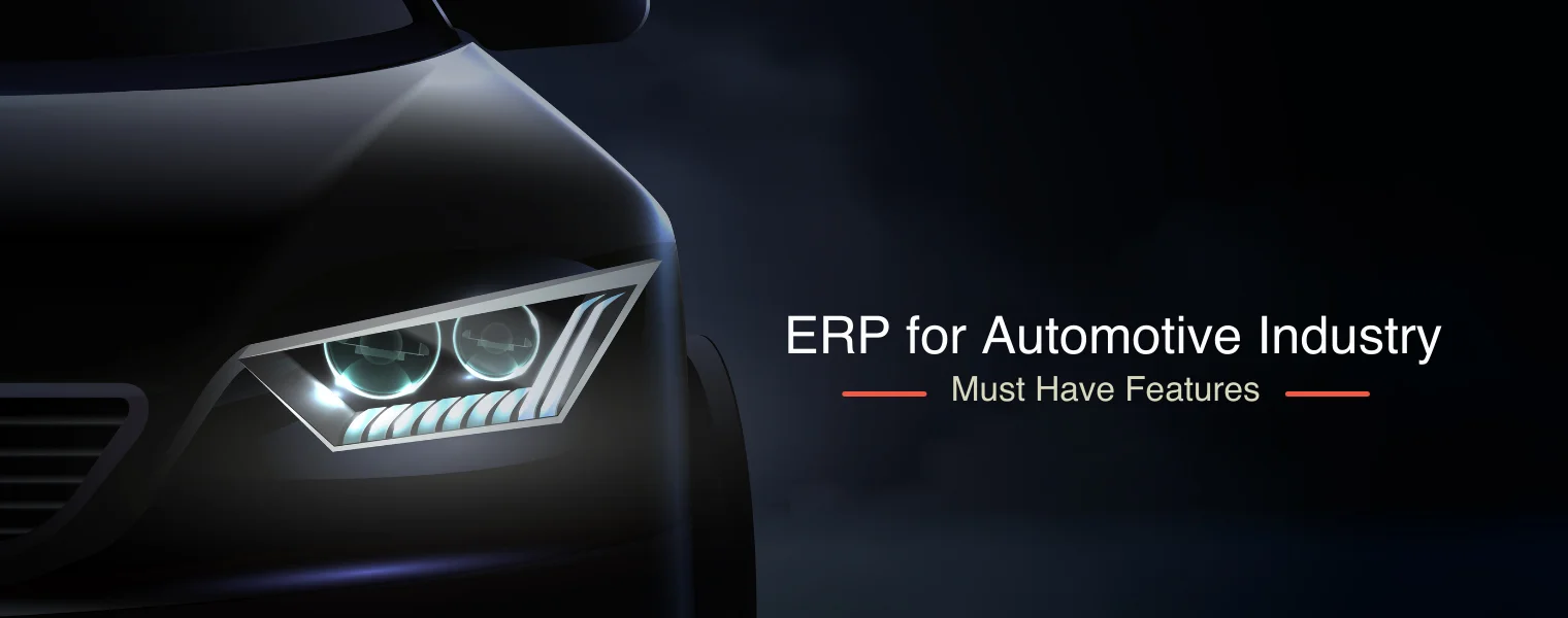 The high-performance car highlights the efficiency and precision made possible by automotive ERP software