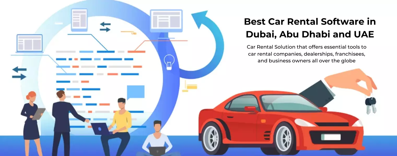 Manage your Dubai rentals with our easy-to-use car rental software interface.