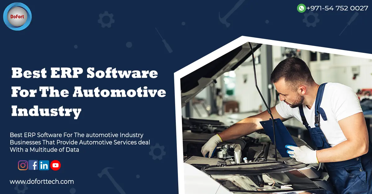 Optimal automotive ERP solution for efficient management of vehicle inventory and optimization of parts procurement processes