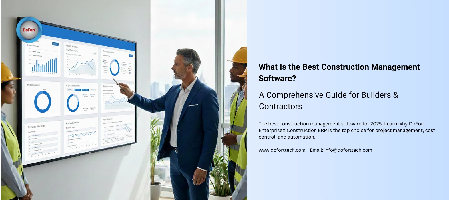 Best Construction Software 2025 | DoFort EnterpriseX Construction ERP