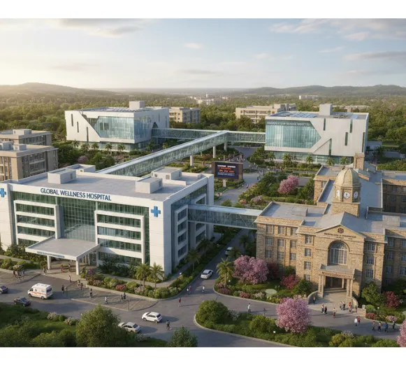 Hospitals and campuses managed with DoFort facilityX-facility management software in UAE, Dubai