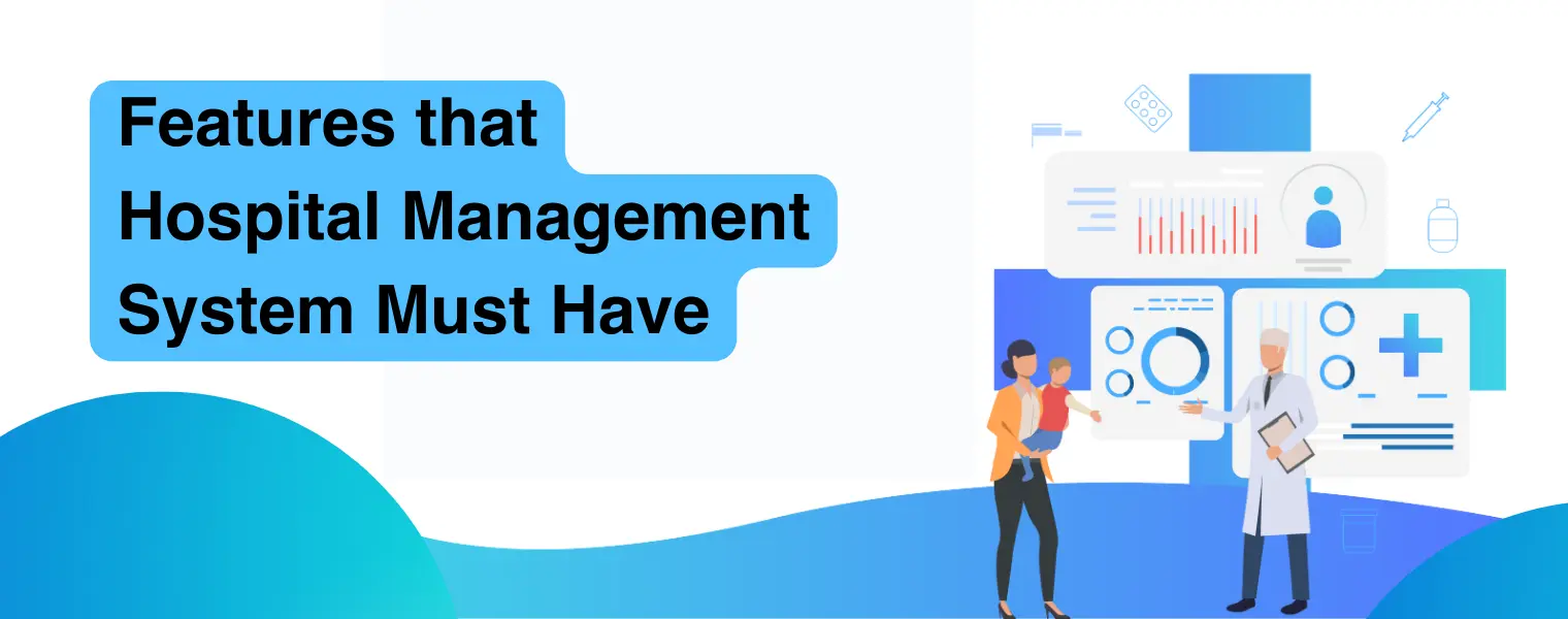 The hospital management system includes functionalities for managing patient records, scheduling appointments, and handling billing processes