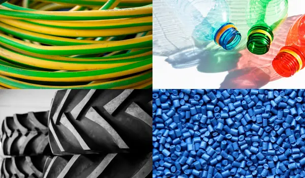 Plastic and rubber products managed with advanced plastic and rubber manufacturing ERP software.