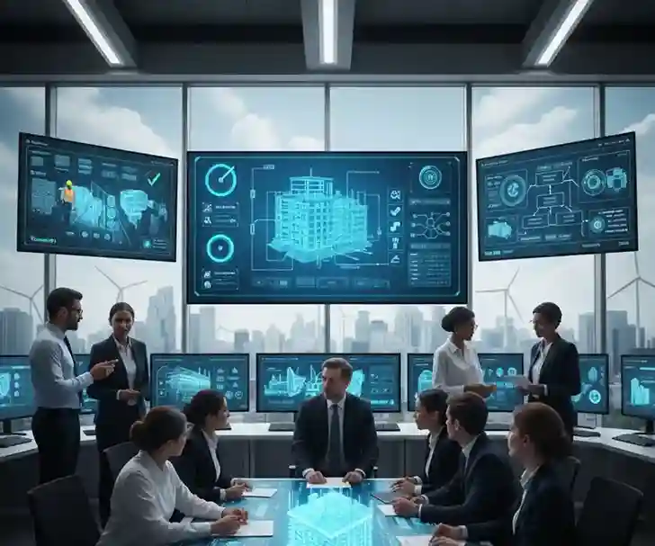 Quality, safety & compliance management dashboard in UAE project management software with KPI view