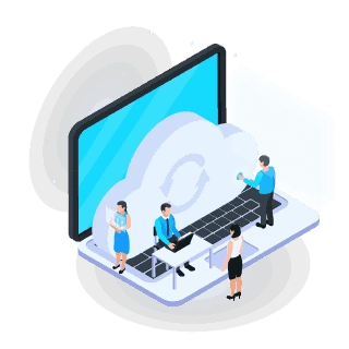 Salesforce implementation partners in UAE provide secure cloud-based solutions displayed with cloud protection.