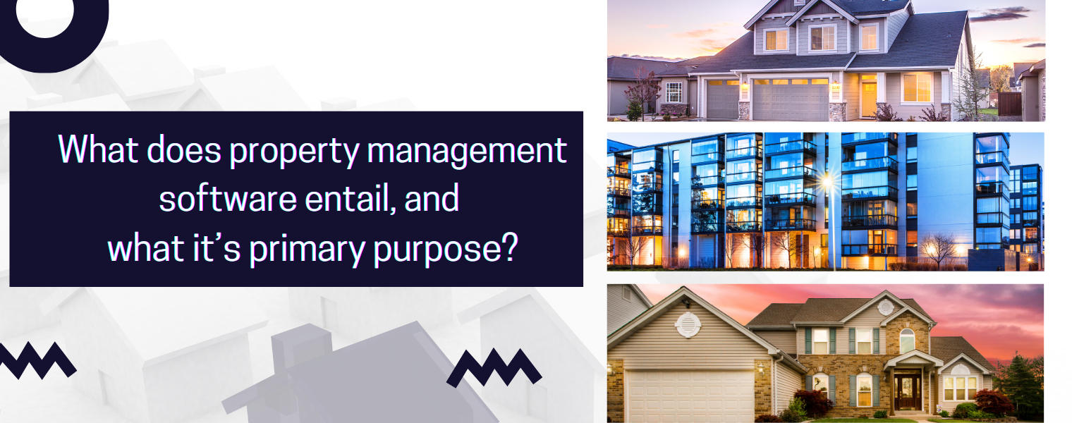 Software designed for the management of properties, including rentals, tenants, and maintenance