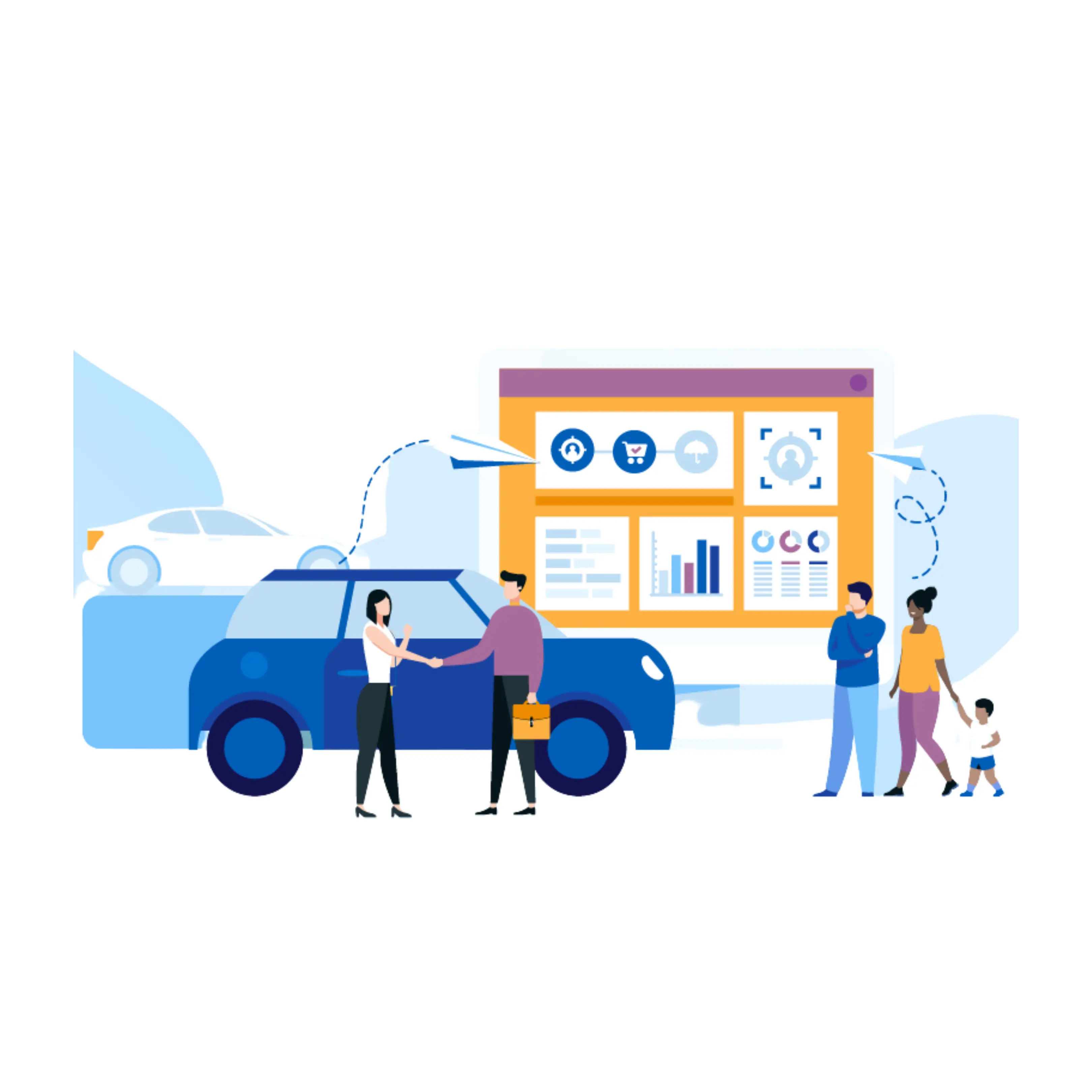  Enhancing service clinic efficiency and customer communication through visualizing activity with Automotive CRM software